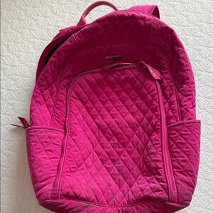 Vera Bradley Fuchsia Quilted Backpack